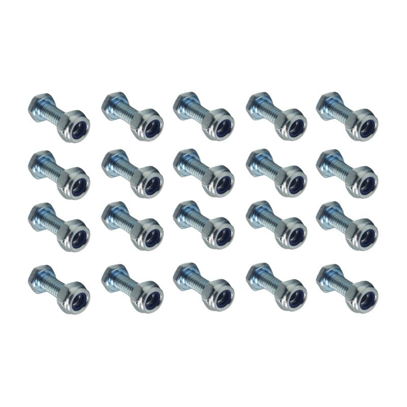 20 Pairs Auger Shear Pins Bolts and Nuts Compatible with HS1132 HS624 HS828 HS928 HS724