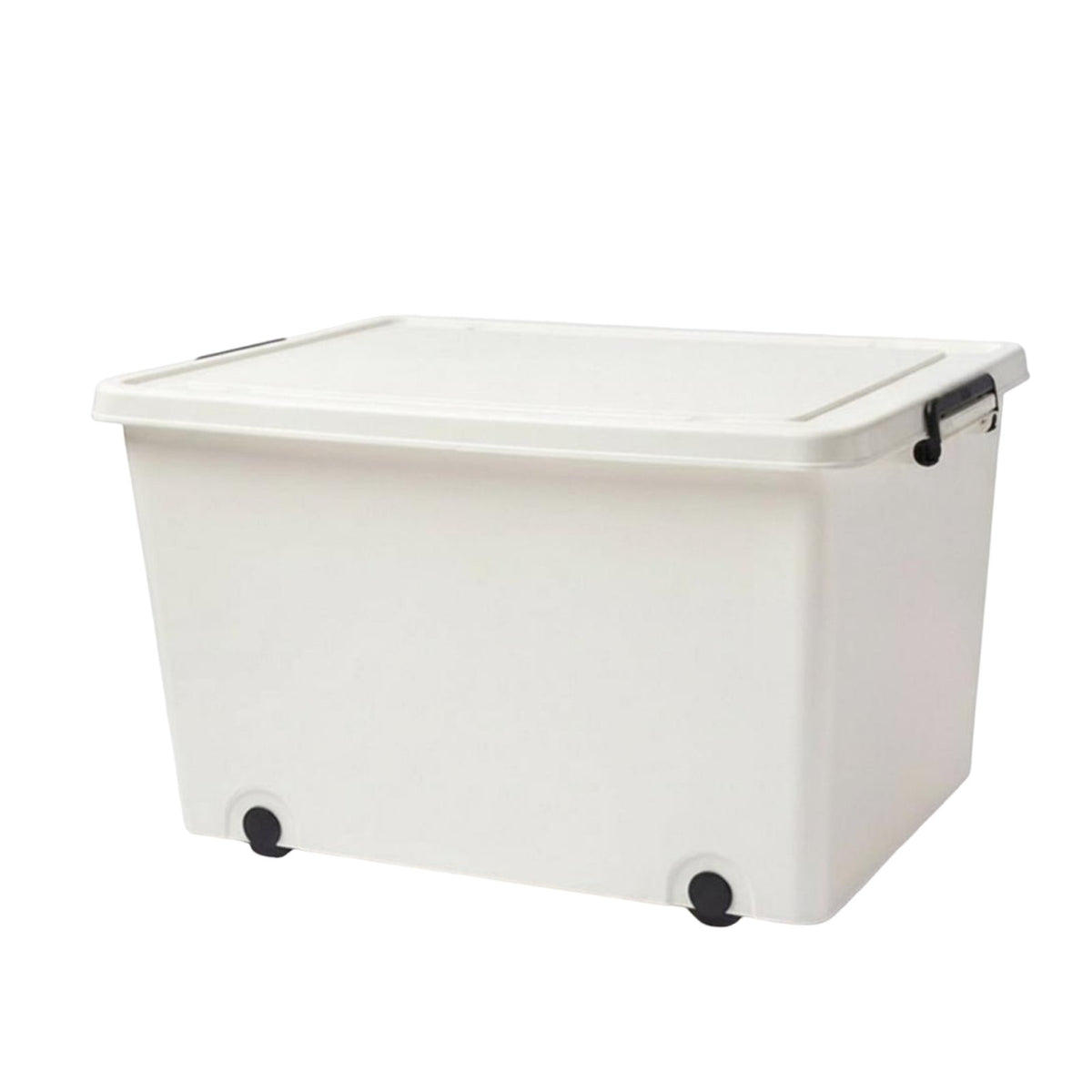Rolling Storage container with Lid Large Capacity Home Organization Thickened Design