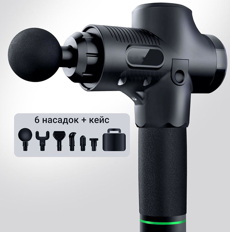 Percussion Massage Gun for Running, ABS Material, Other Plugs