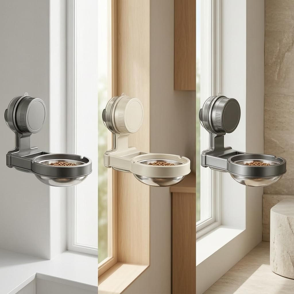 Window Bird Feeder with Suction Cups for Balcony and High-Rise Apartments