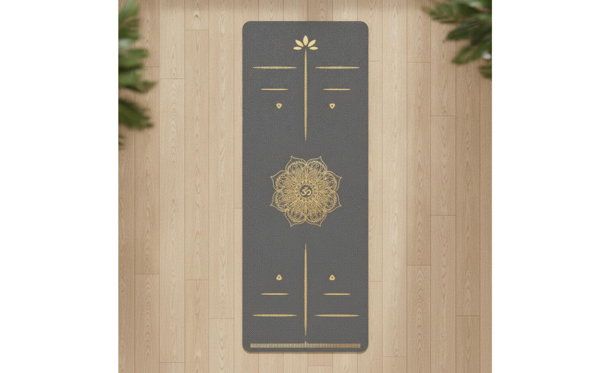 Non-Slip Fitness Mat Sweat-Resistant Fitness Mat for Floor Workouts