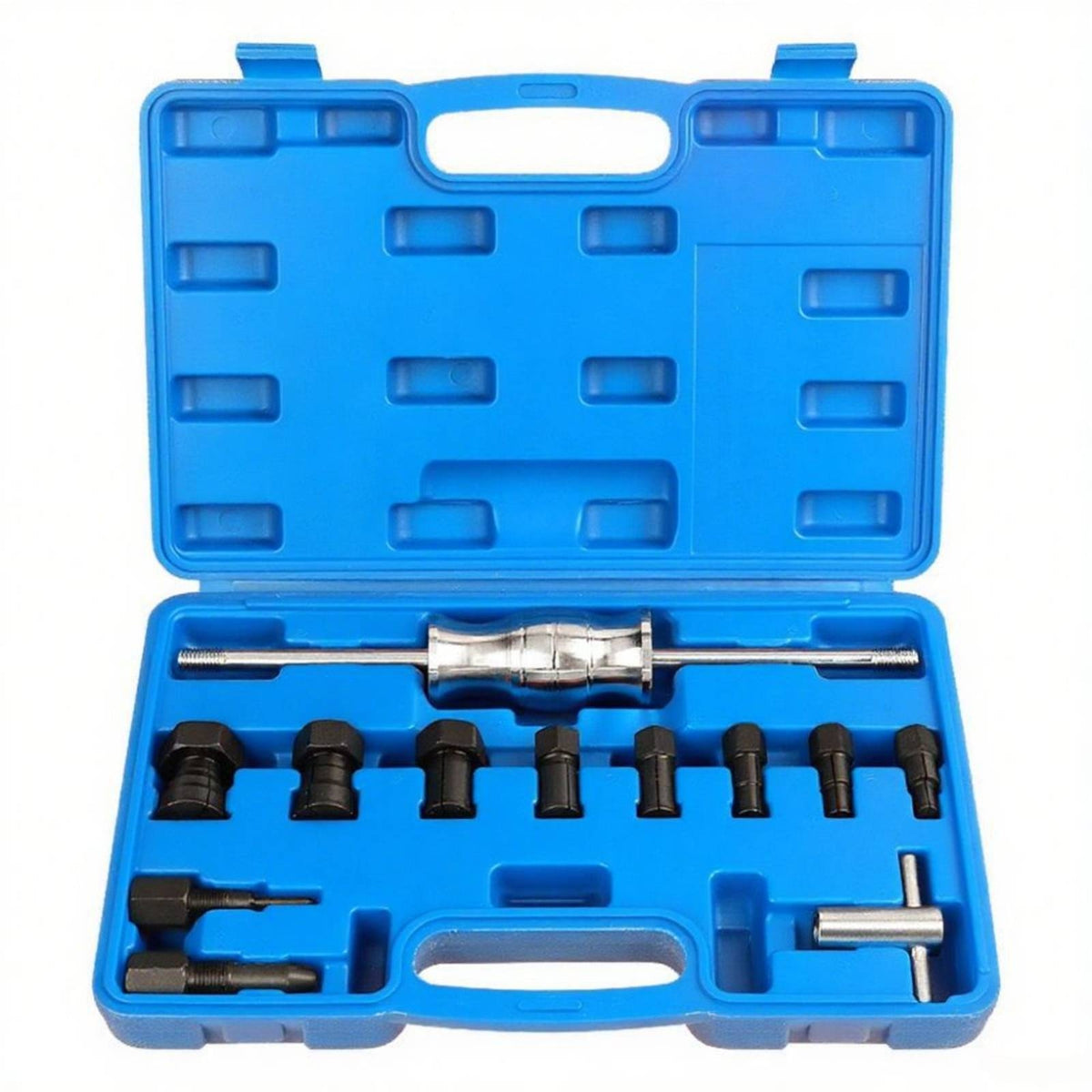 Heavy-Duty Bearing Puller with Slide Hammer Professional Bearing Puller Kit Versatile Tools Long-Lasting for Mechanics, DIYers, Workshop, Garage