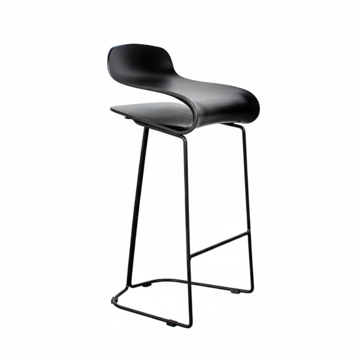 Suspended Seat Stool Modern Modern Bar Chair Minimalist Look Long-Lasting Frame for Home Users, Adults, Kitchen Island