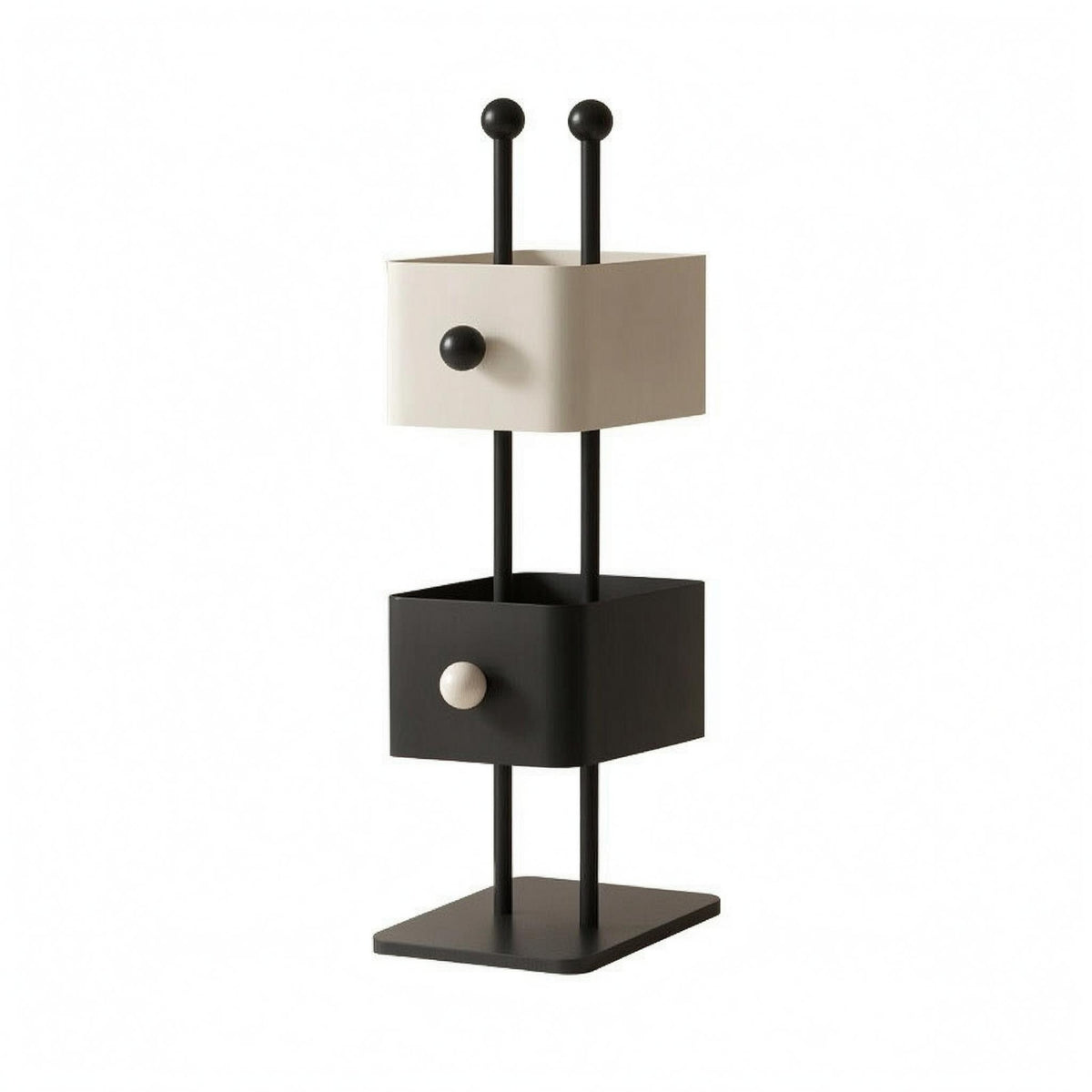 Storage Container Shelf Organizer Iron Storage Rack Slim