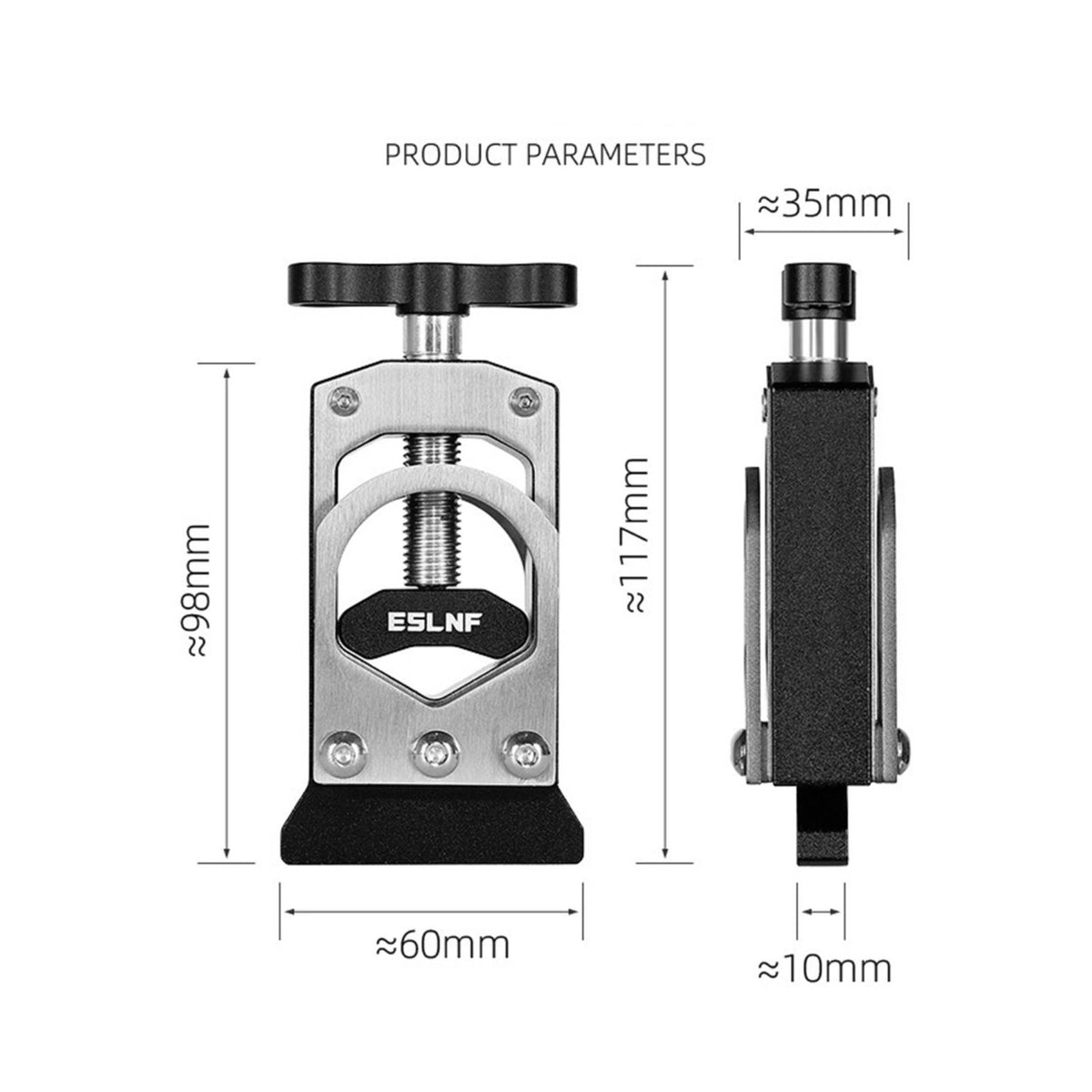 Steerer Tube Guide CNC Machined Carbon Tube Fixture for Cyclists