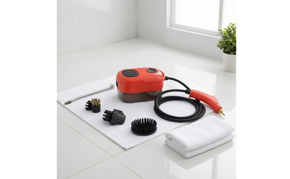 Portable Handheld Steam Cleaner Compact Steam Cleaner with Hose Multi-Function Steamer All-Purpose for Home Cleaning, Kitchen