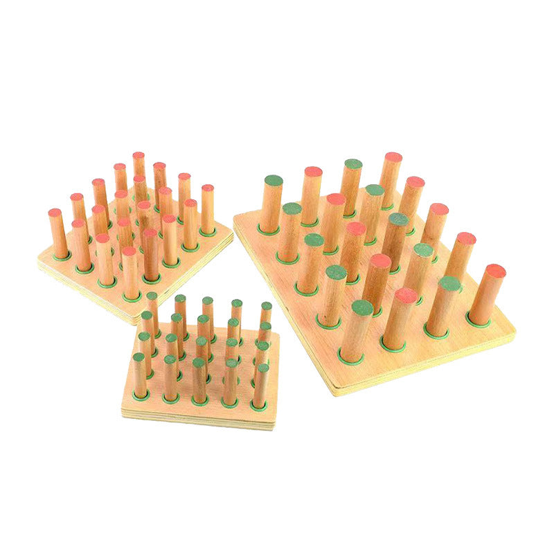 Wooden Insertion Board Hand Rehabilitation Training Equipment for Stroke Patients