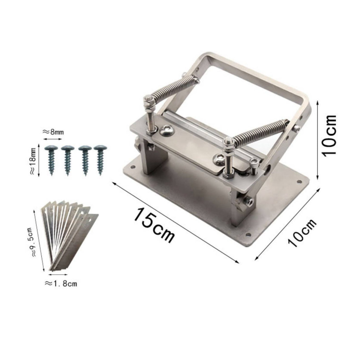 Manual Leather Skiver Adjustable Thickness Leatherworking Equipment Easy To Use