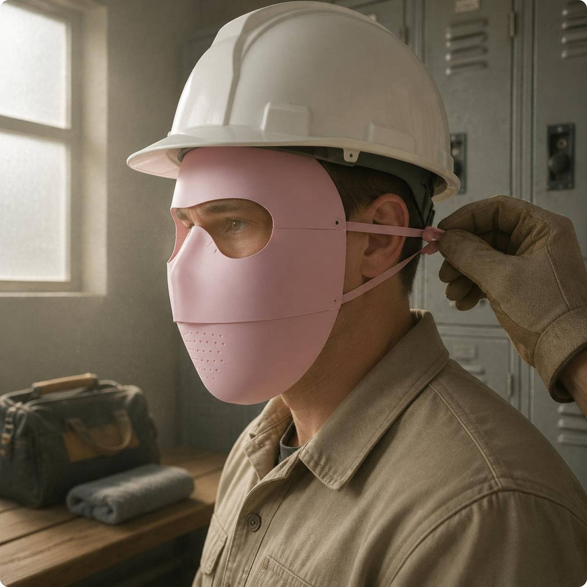 Metal-Joining Mask Anti-Splash Welder Mask Breathable for Workshop, Welders