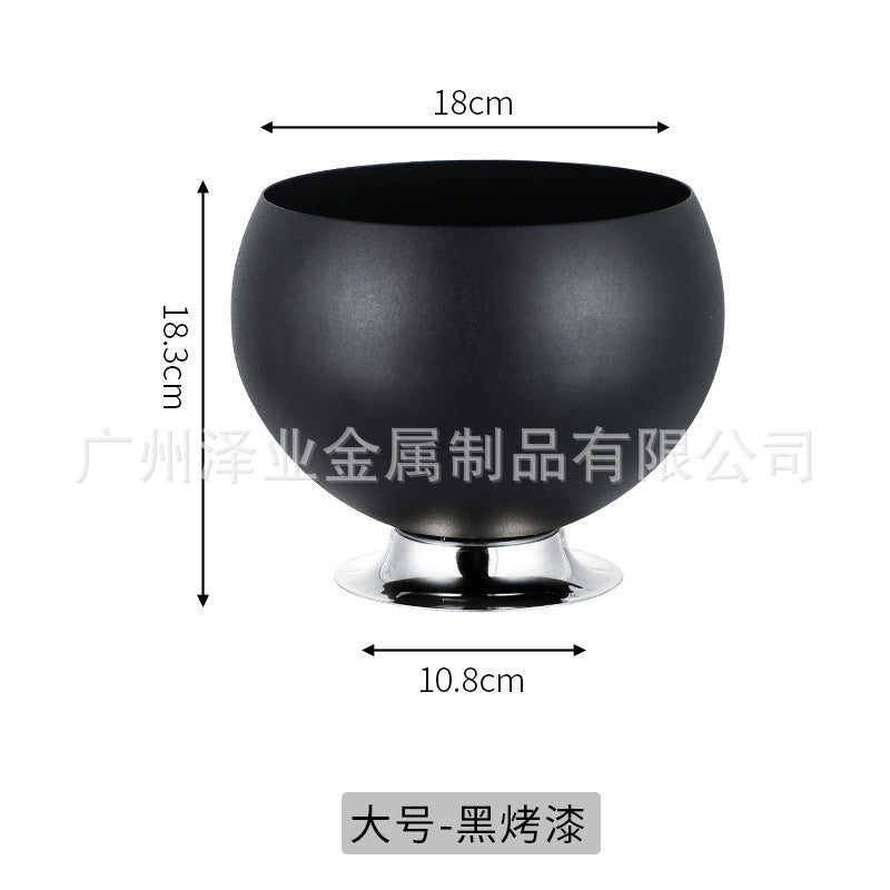 Blk Spherical Base L