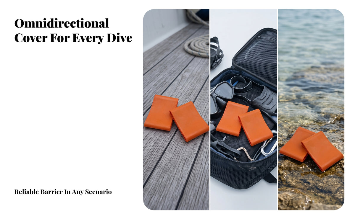 Waterproof Dive-Suit Wrist Cuffs | soft elastomer-Like Material, Drysuit Wrist Cuffs, for Salvage Work
