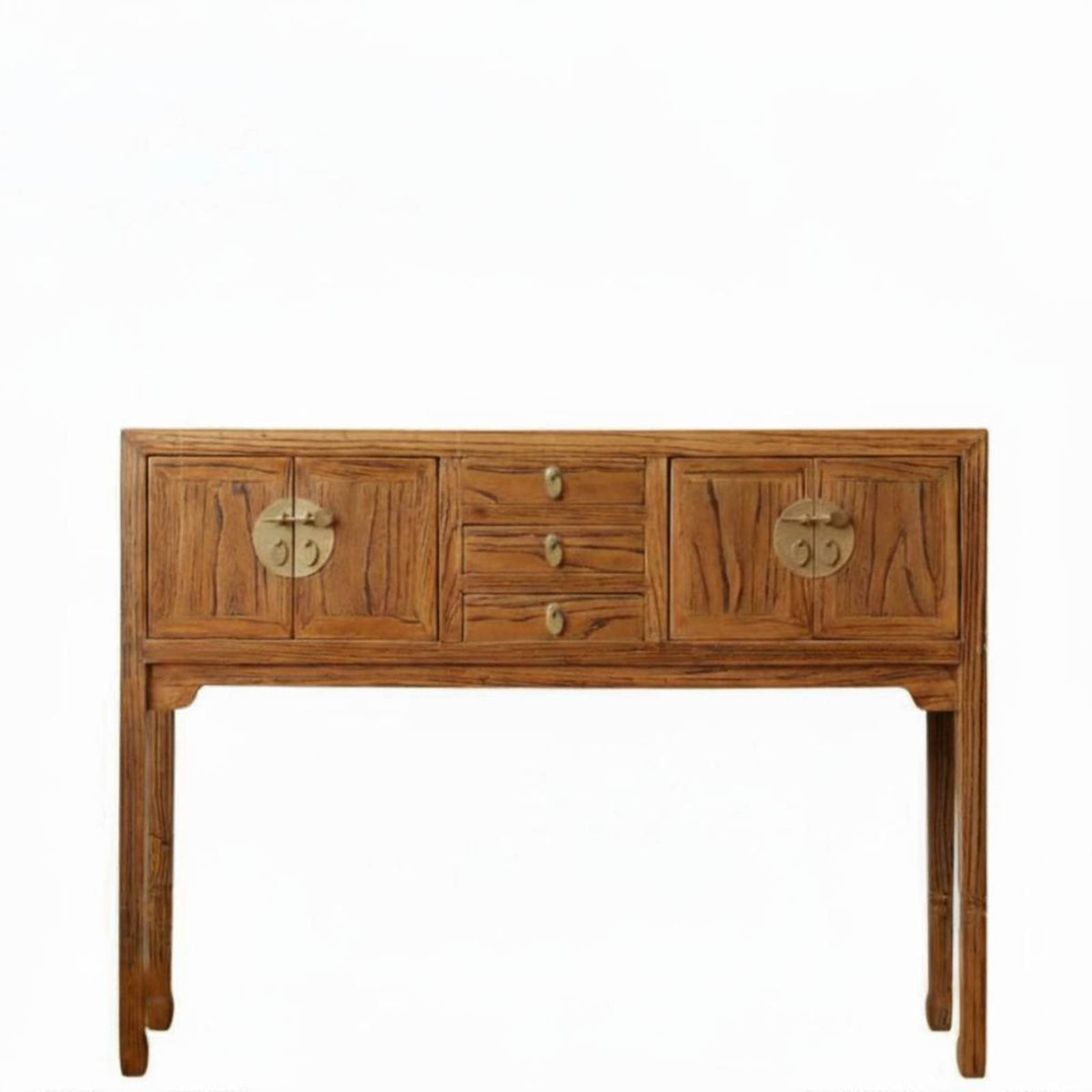 Long Narrow Altar Table New Chinese Appearance Narrow Hall Table Retro Artistic Sturdy Construction for Apartment Dwellers