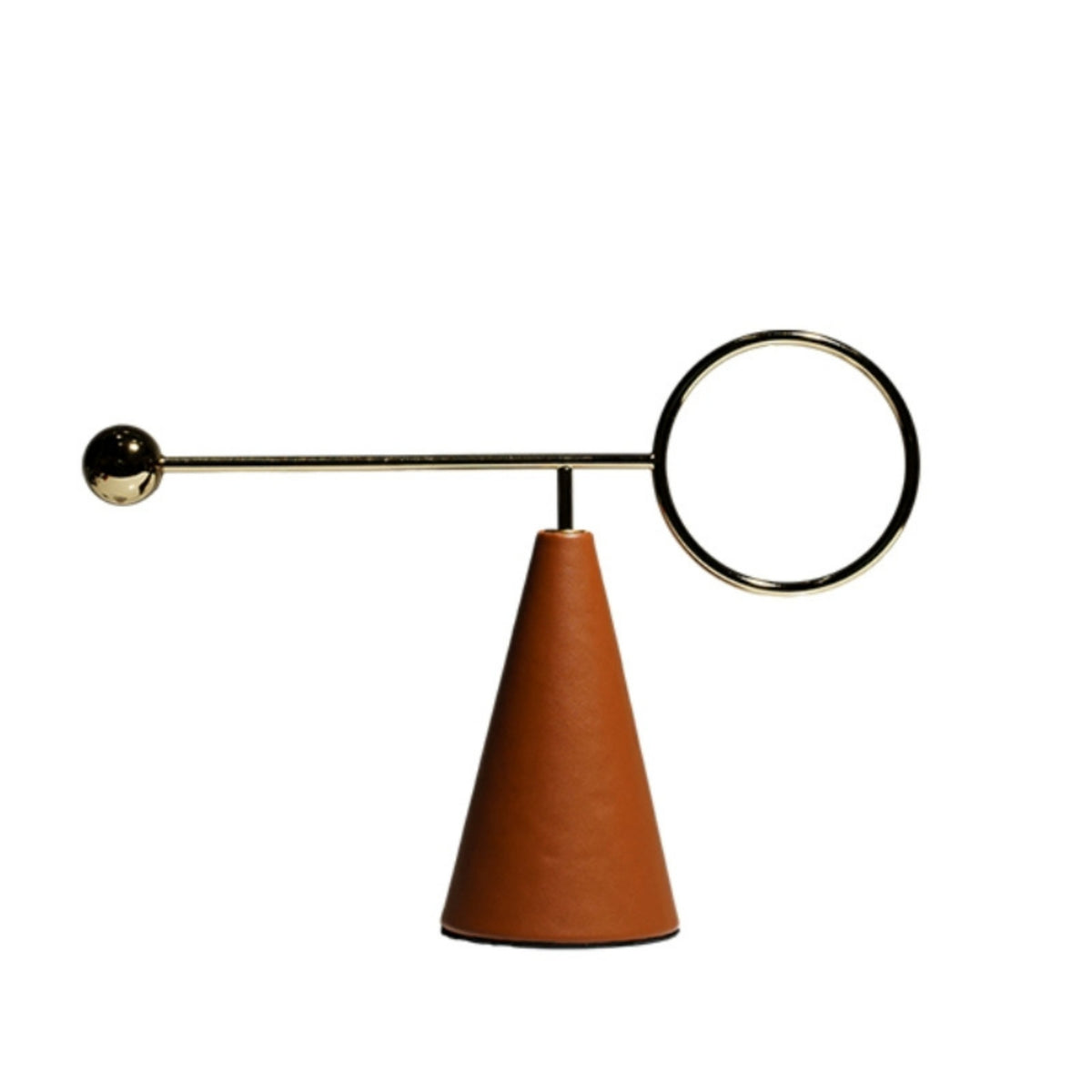 Metal Geometric Sculpture Modern Geometric Decor Accent Contemporary
