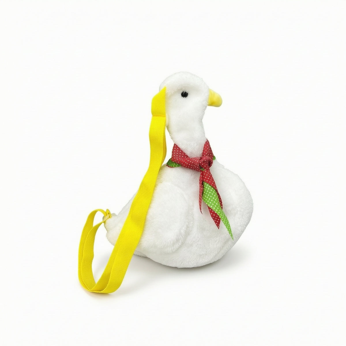 Soft Shoulder Bag with Scarf Novelty Duck Shoulder Bag Adorable for Girls