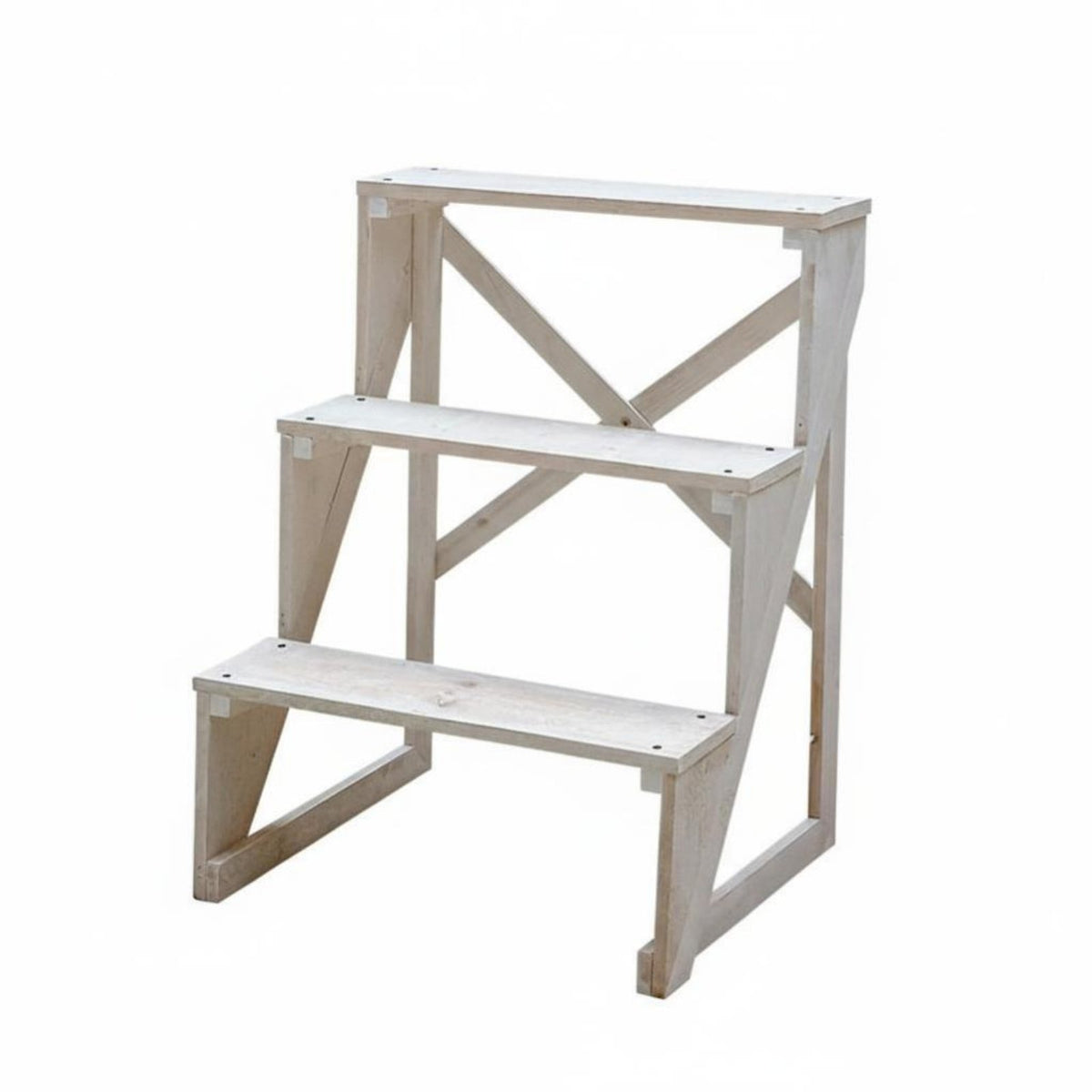 Tiered Ladder Planter Multi-Functional 3-Tier Plant Stand Weather-Resistant