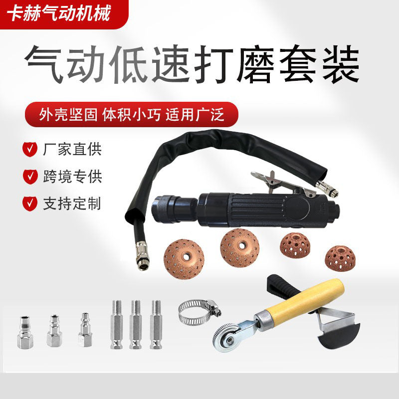 Pneumatic Low-Speed Grinder Set with Tungsten Carbide for Tire Repair