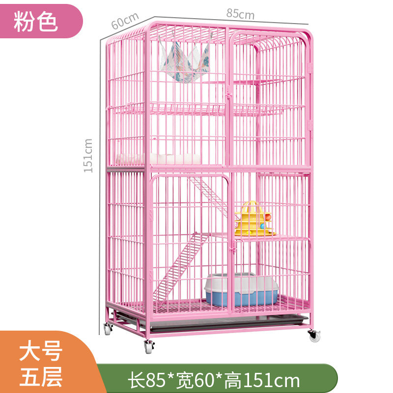 Pink Large 5-tier