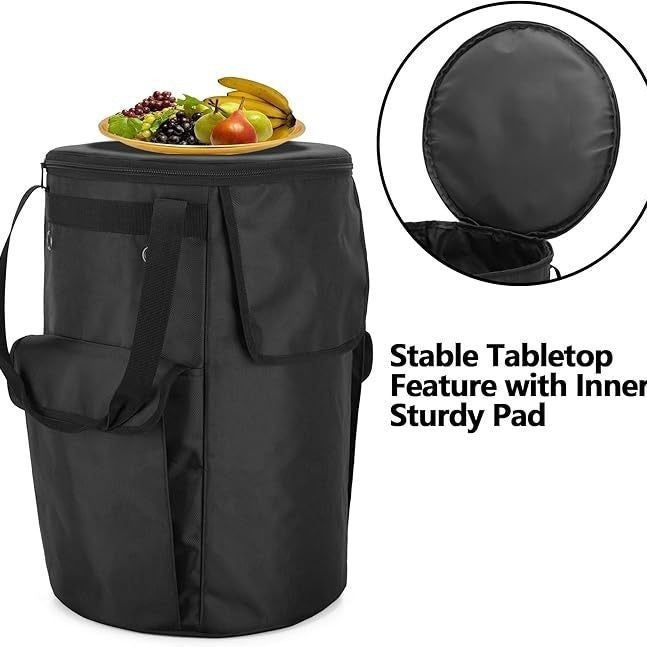 Oxford Cloth Gas Cylinder Cover Storage Bag, Portable Propane Tank Cover for Outdoor Use