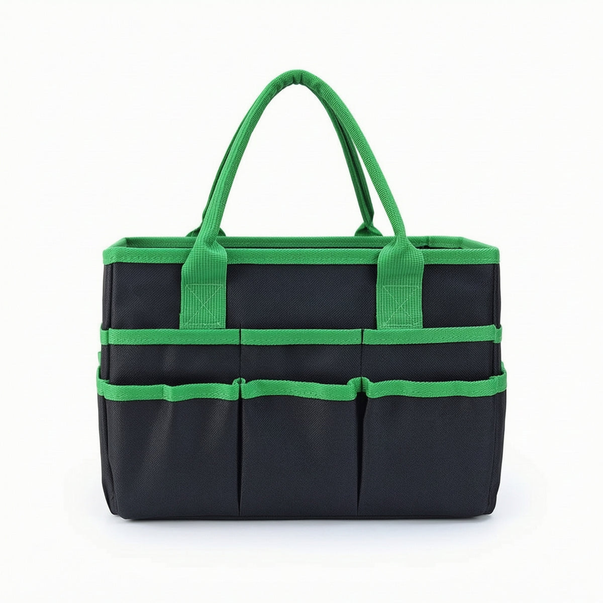 Craft Organizer Tote Bag Structured Bag with Pockets Multipurpose Craft Tote for Crafters, Classroom