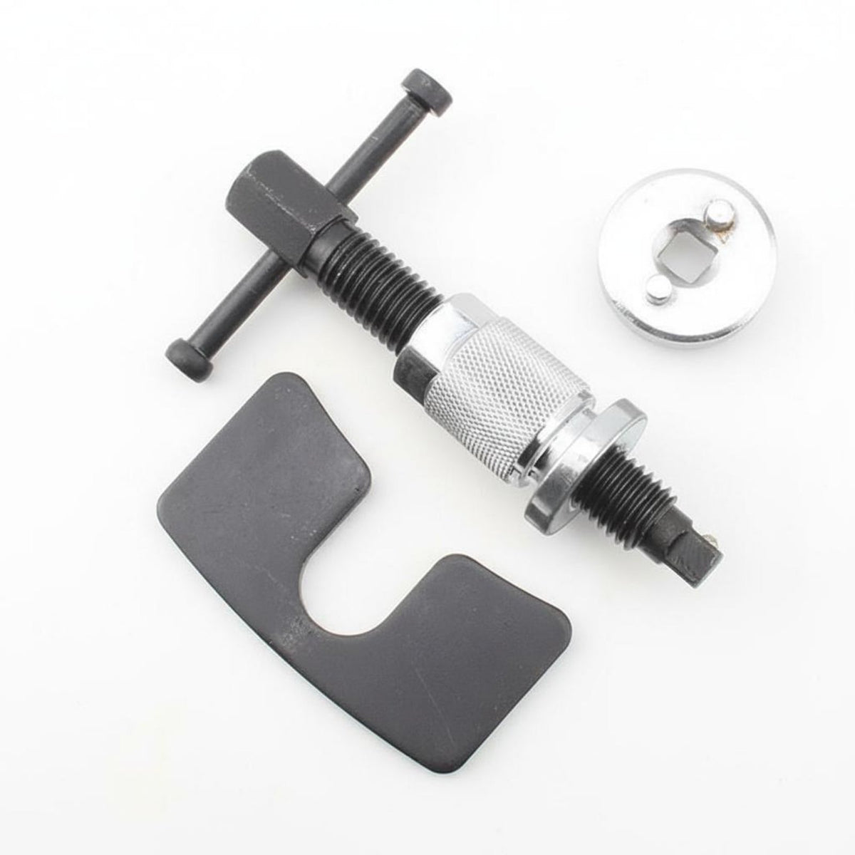 3 Pieces Universal Compatibility Disc Brake Pad Replacement Kit Heavy Duty Caliper Wind Back Tool Set Effort Saving for Mechanics, Garage