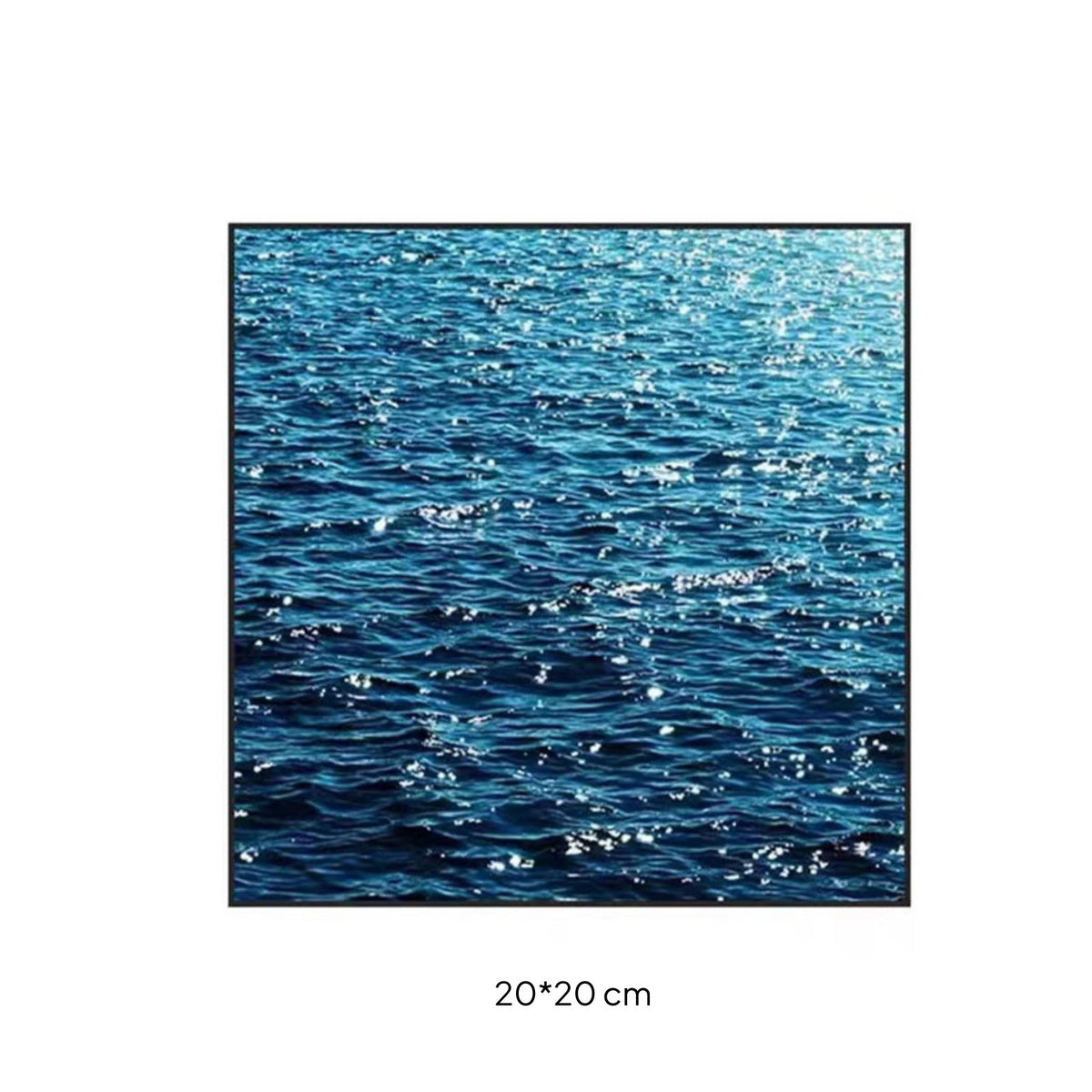 Ocean Wave Wall Art Calming Home Decoration Coastal Aesthetic