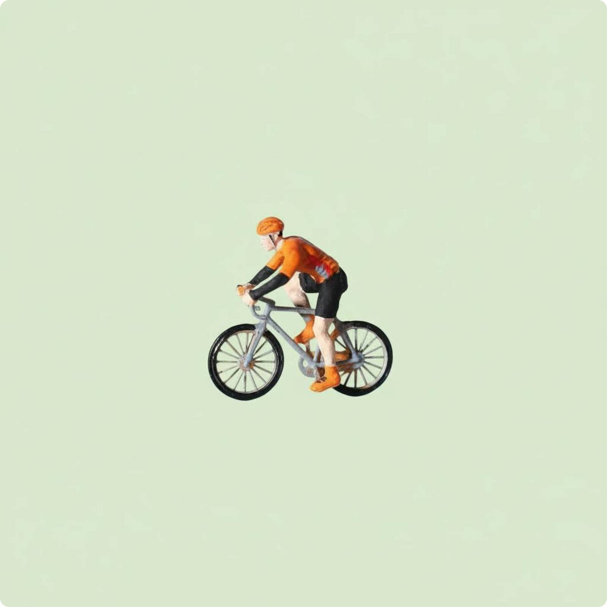1/64 Cyclist Model Decorative Cyclist Decoration Imaginative Play