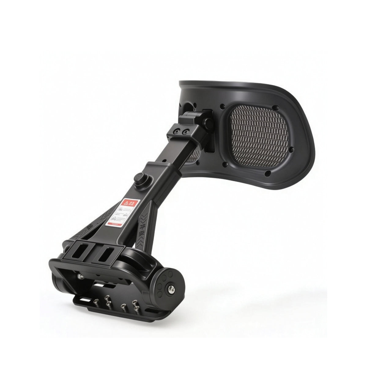 Backrest with Clamp Mount Adjustable Scooter Backrest Support Padded Ergonomic for Commuters, Scooters