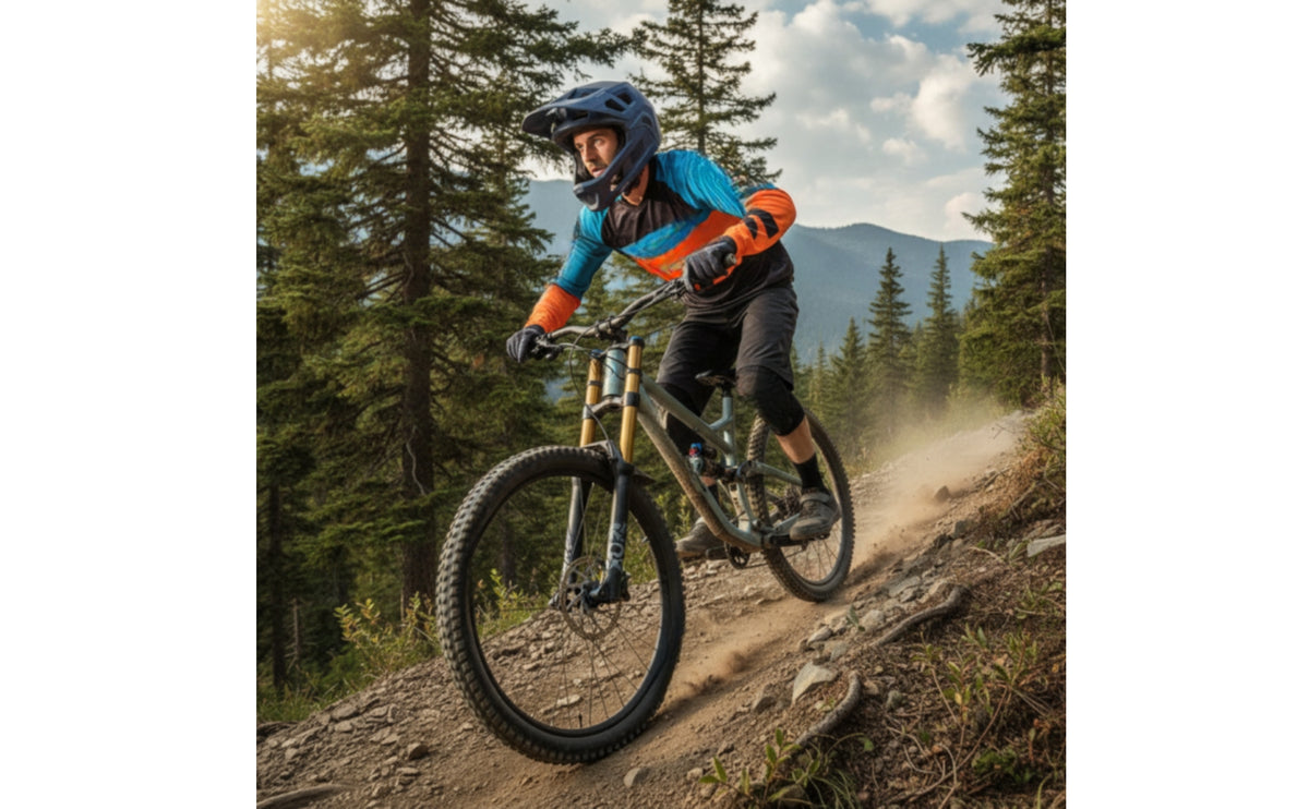 Impact Resistant Helmet with Detachable Chin Bar Safeguarding Adult Mountain Bike Helmet Removable Ventilated for Bmx Riders, Adults, Downhill Riding