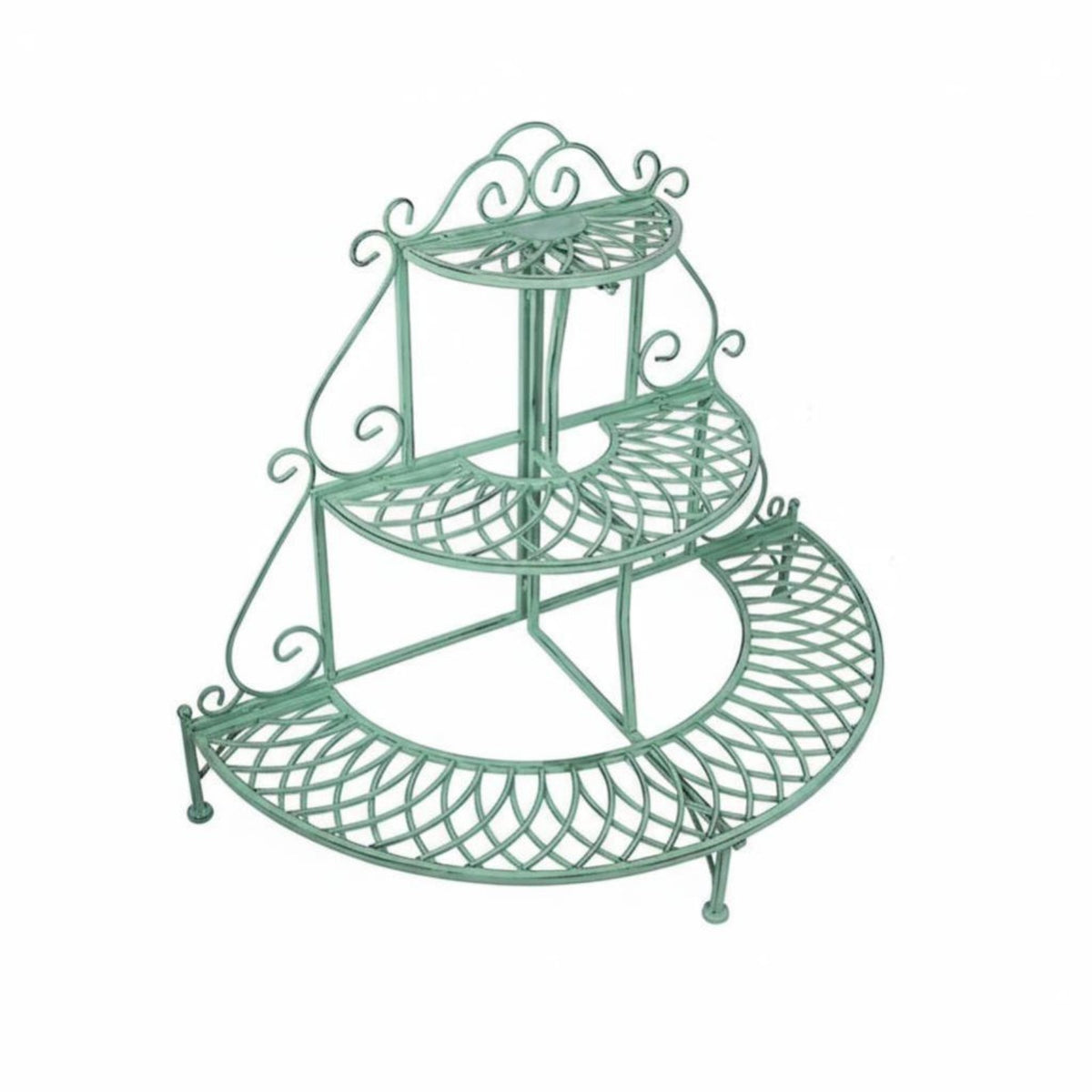Ladderdesign Flower Rack Multitier Design 3-Tier Ladder Plant Stand Sturdy framework Space-Saving for Decor lovers, Patio
