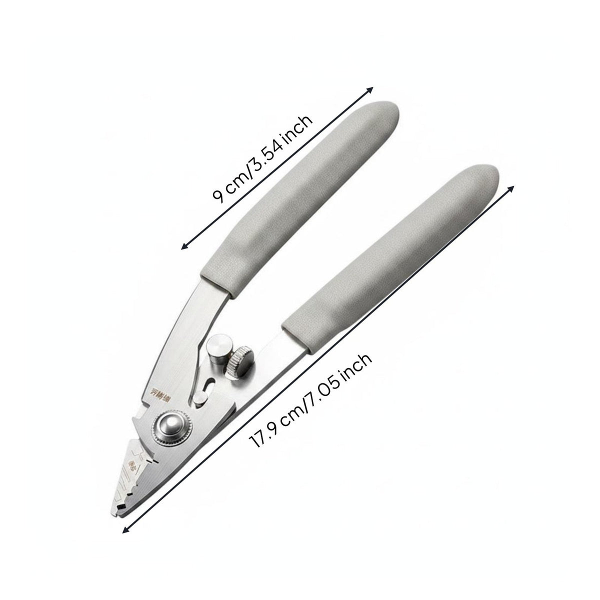 Fiber Stripping Six in Single Stainless Steel Non-Slip Handle