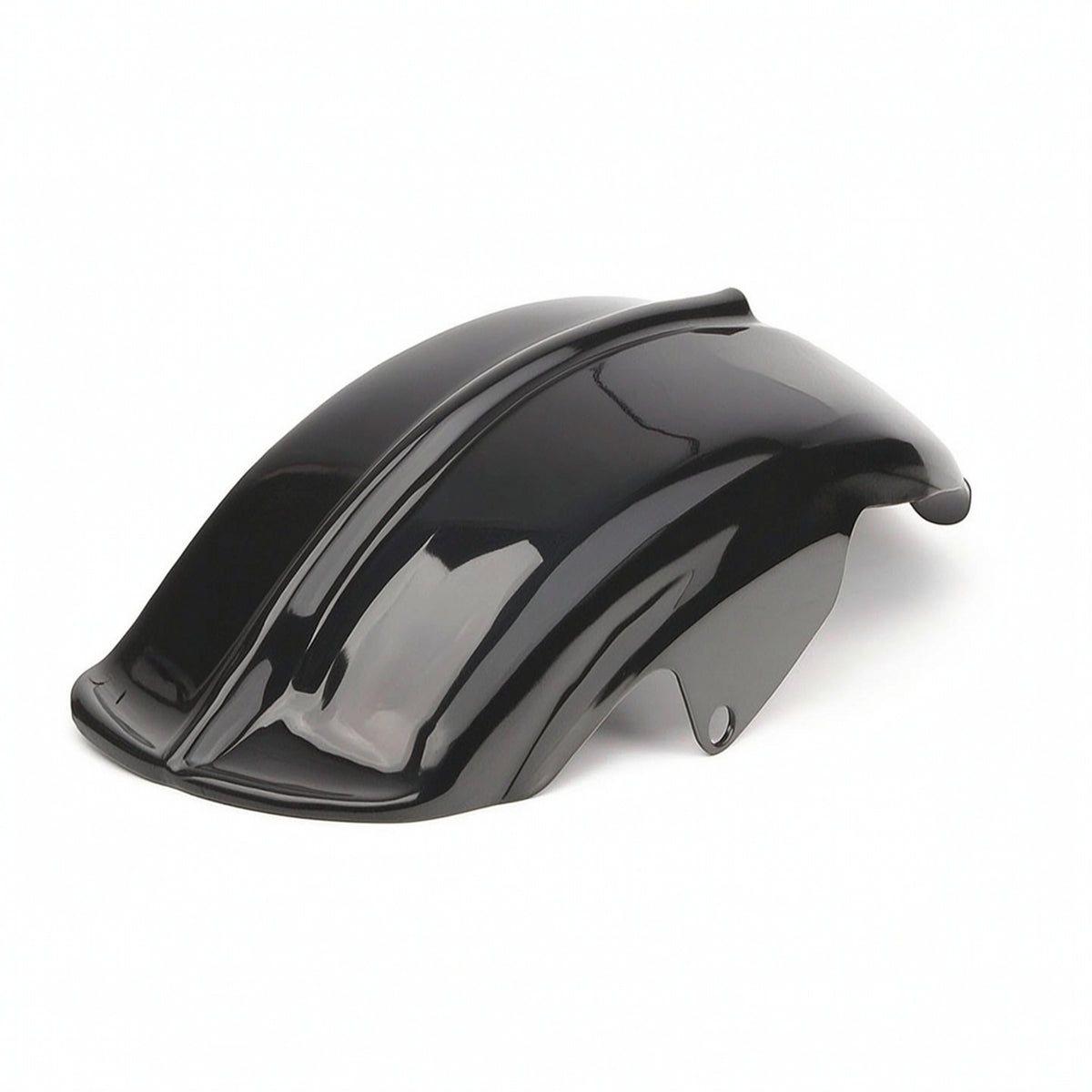 Glossy Motorcycle Rear Mudguard Retro Rear Motorcycle Mudguard Short Curved
