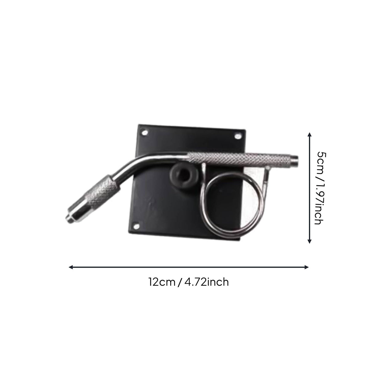 Fly Tying Vise Steel Base Angling Equipment for Travel