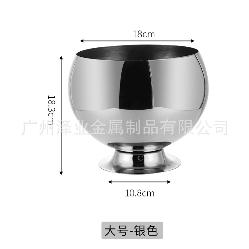 Silv Spherical Bas B