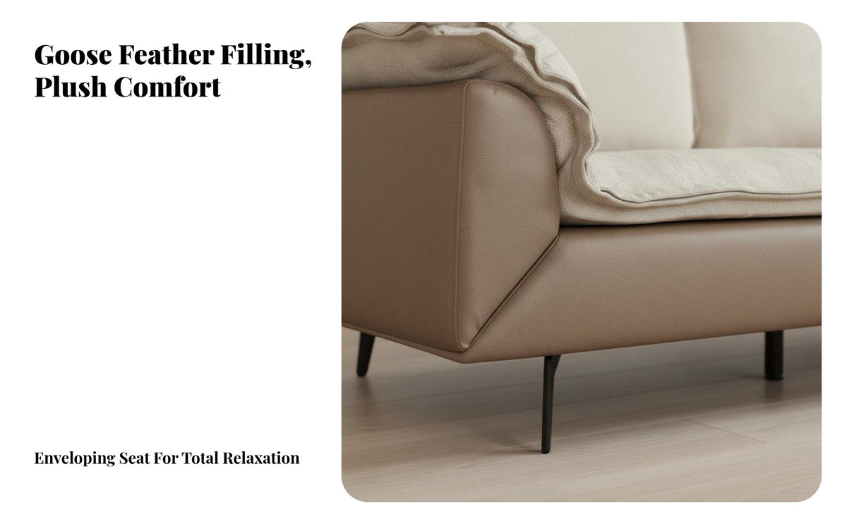 Modern design pivot side rest Sofa Bed Space-Saving Living Room Furniture Easy to Clean Couch Plush pads for Apartment Dwellers, Homeowners, Young Adults, Small Spaces, Home Office