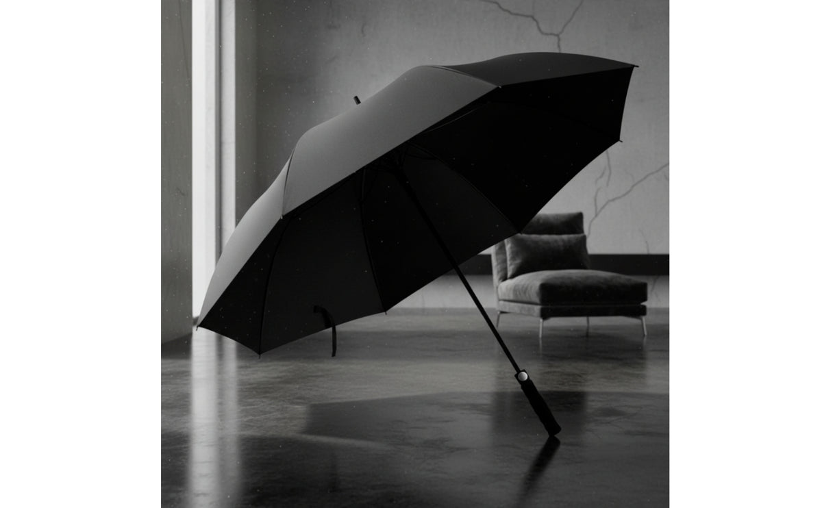 Windproof Umbrella with Automatic Open Oversized Umbrella with Double Canopy Sturdy Portable for Commuters, Rainy Days
