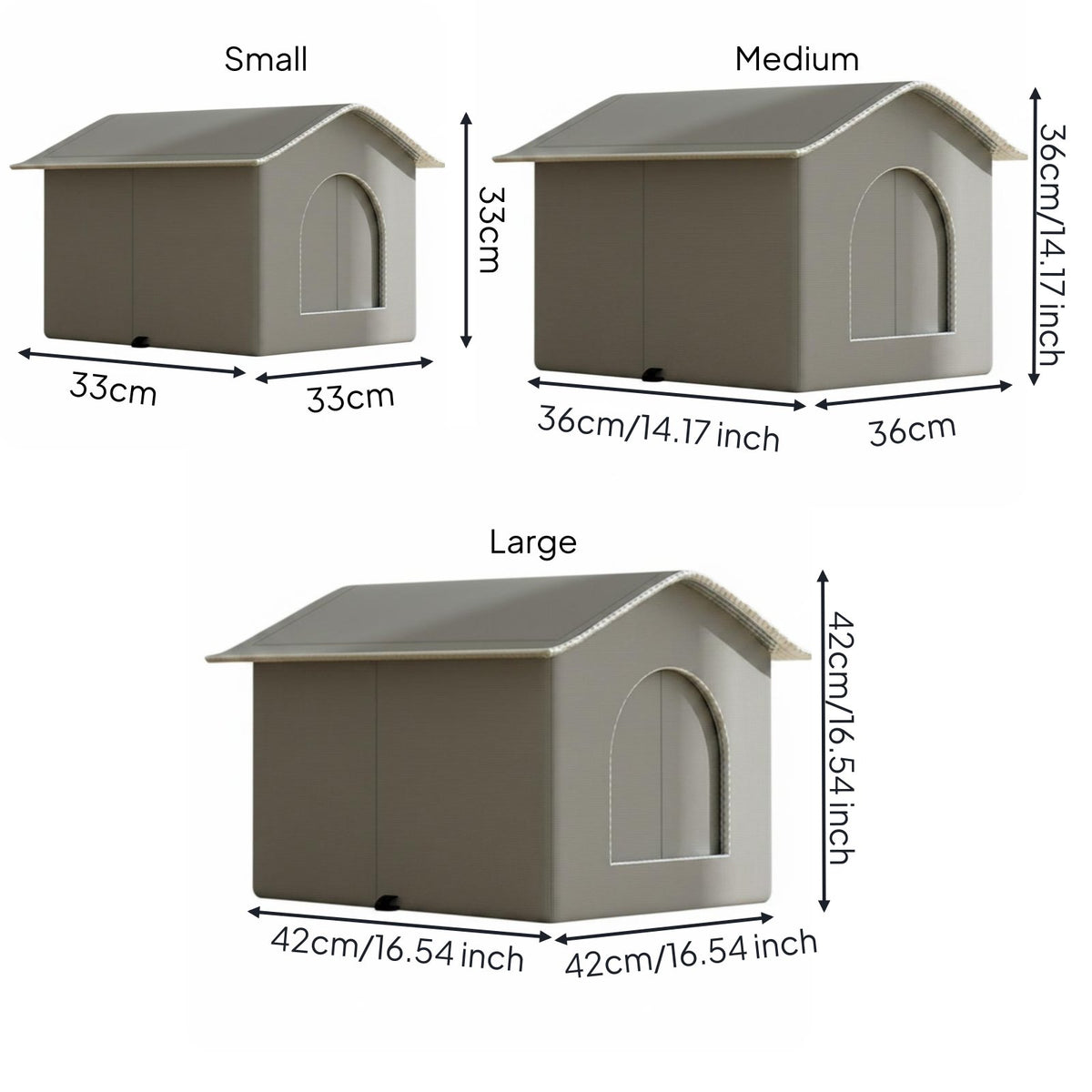 Air-Conditioned Feline House Space Saving Cooling Feline House for Kittens