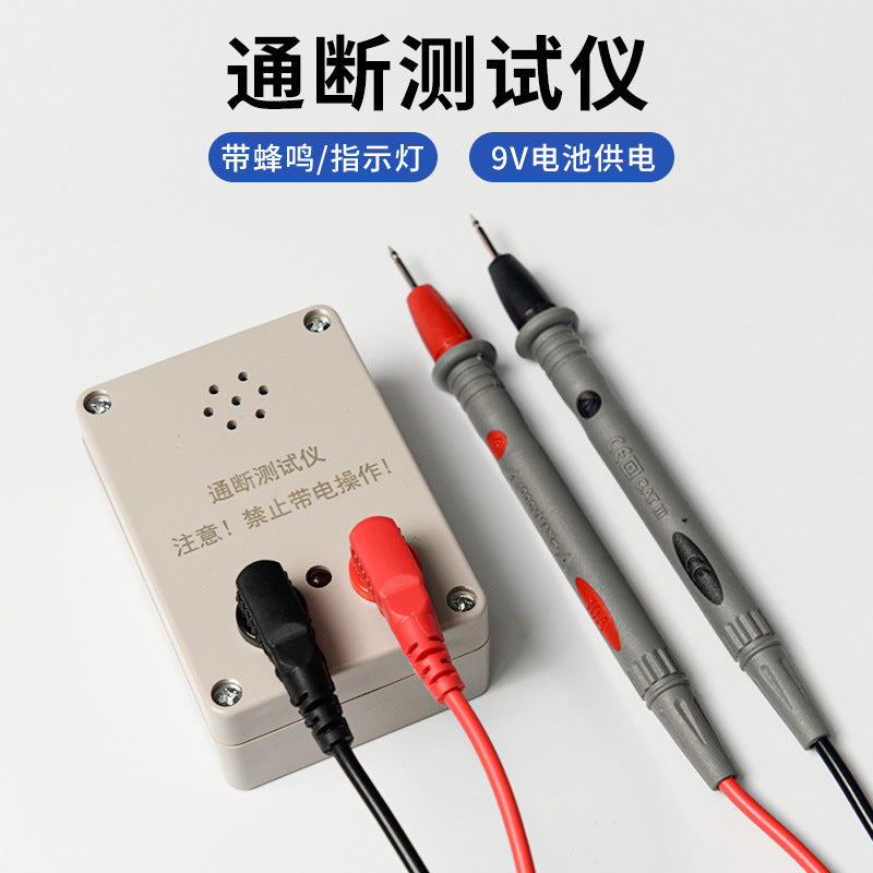 Continuity Tester Buzzer 9V with Battery for Wire Testing