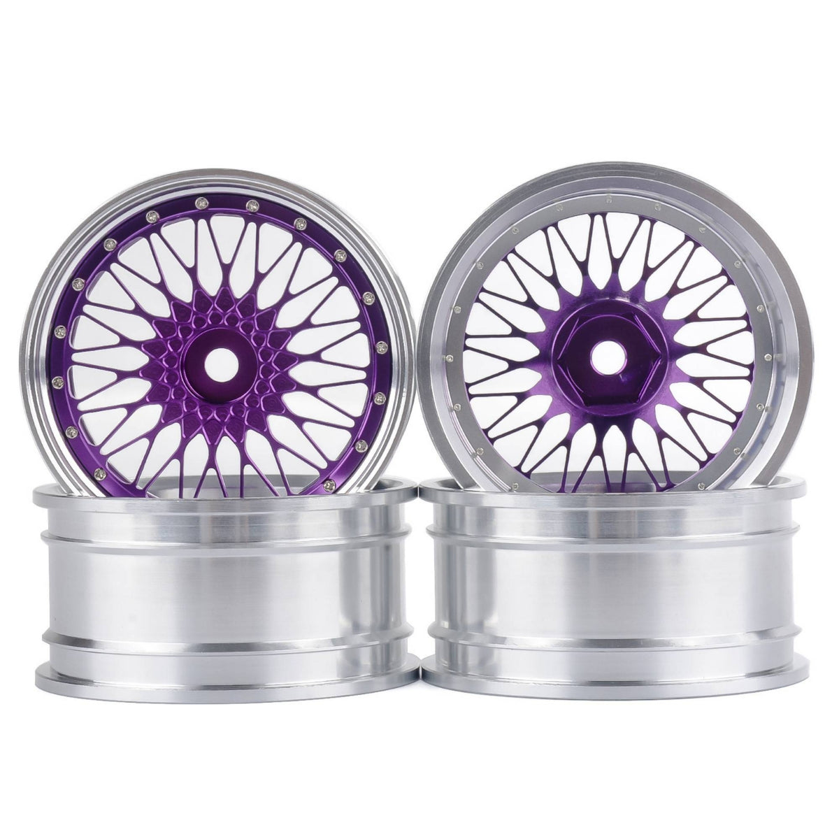 Slide Wheel hoop with Multi-Spoke Design Machined RC Slide Wheel hoop Realistic