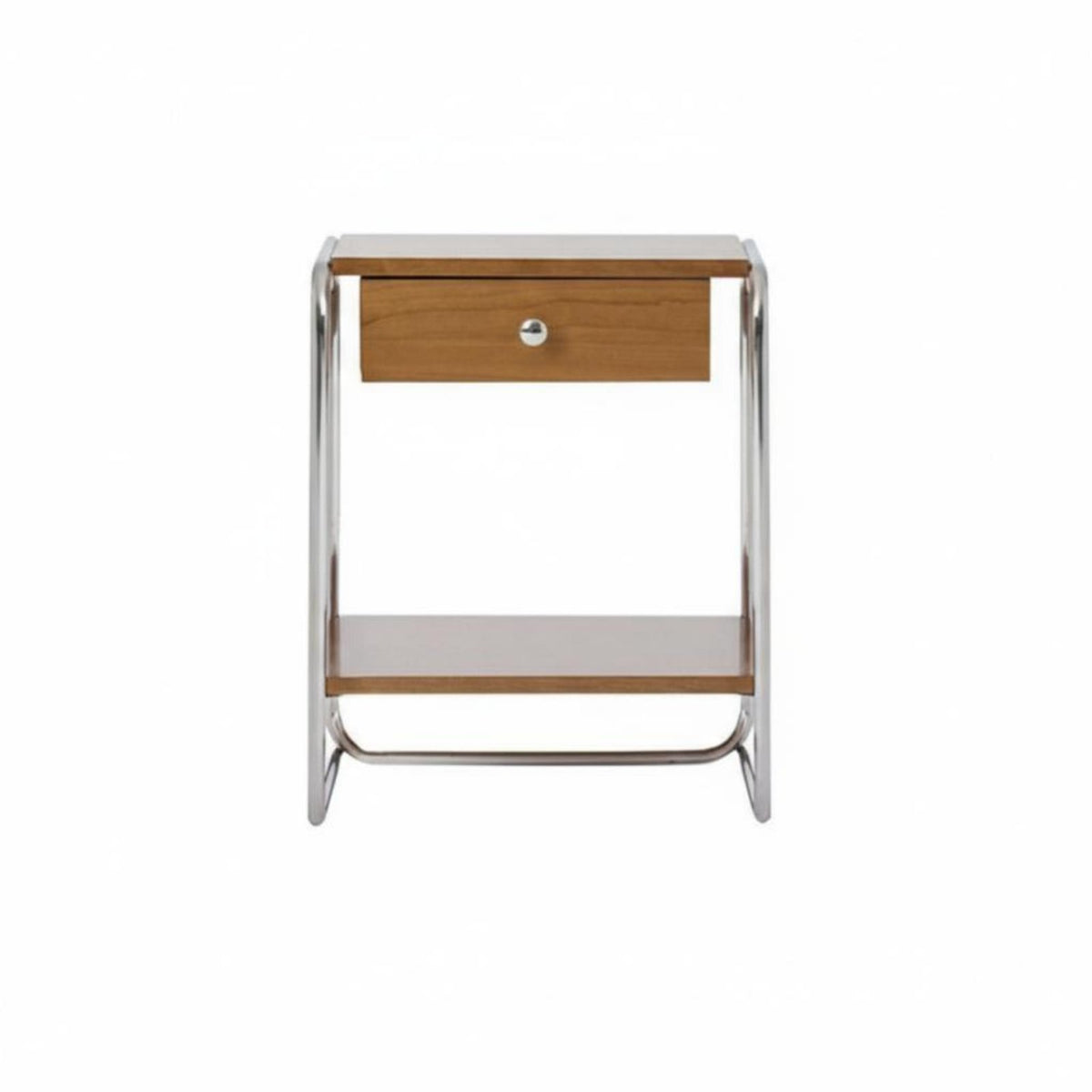 Single-Door Metal Locker utilitarian Look Bedside Table sturdy for Living Room