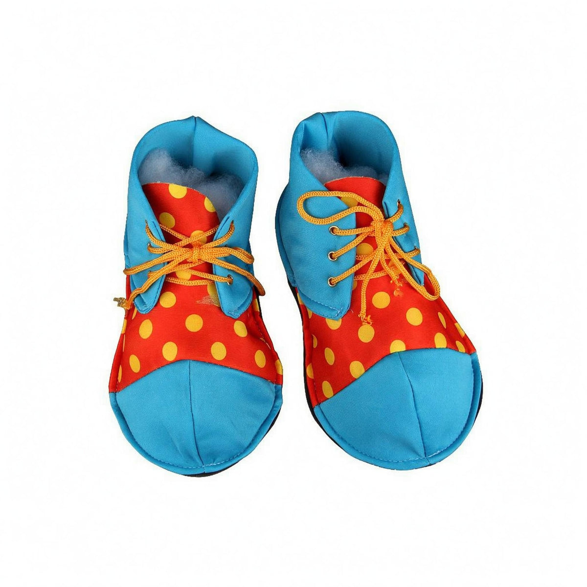 Textile Children's Clown Shoes Lace-up Ankle-High Clown Shoes Soft Interior Party Footwear Easy to Wear for Cosplay