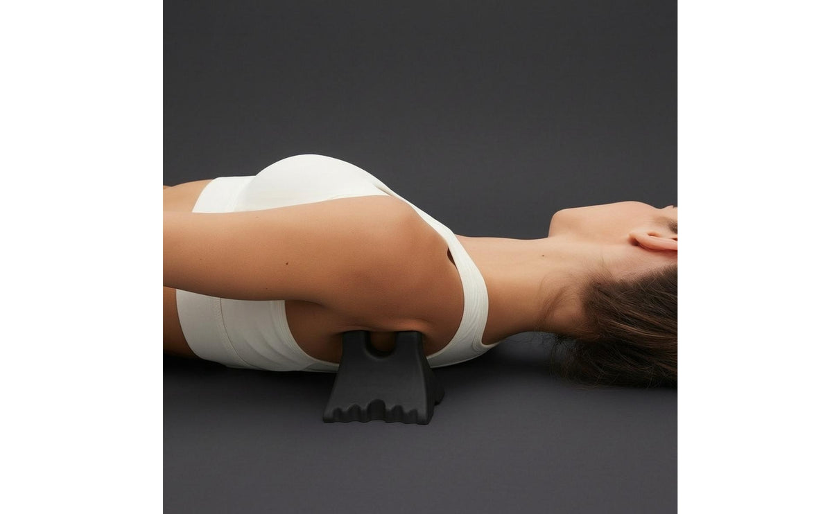 Massage Support Compact Neck Support with Arches Ergonomic Connective Tissue Relief Tool for Home Recovery, Stretching