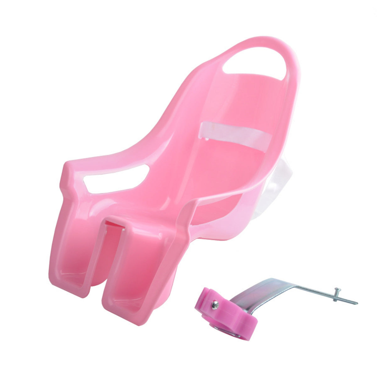 Children's Cycle Doll Seat Metal Bracket Doll Cycle Seat Leg Slots