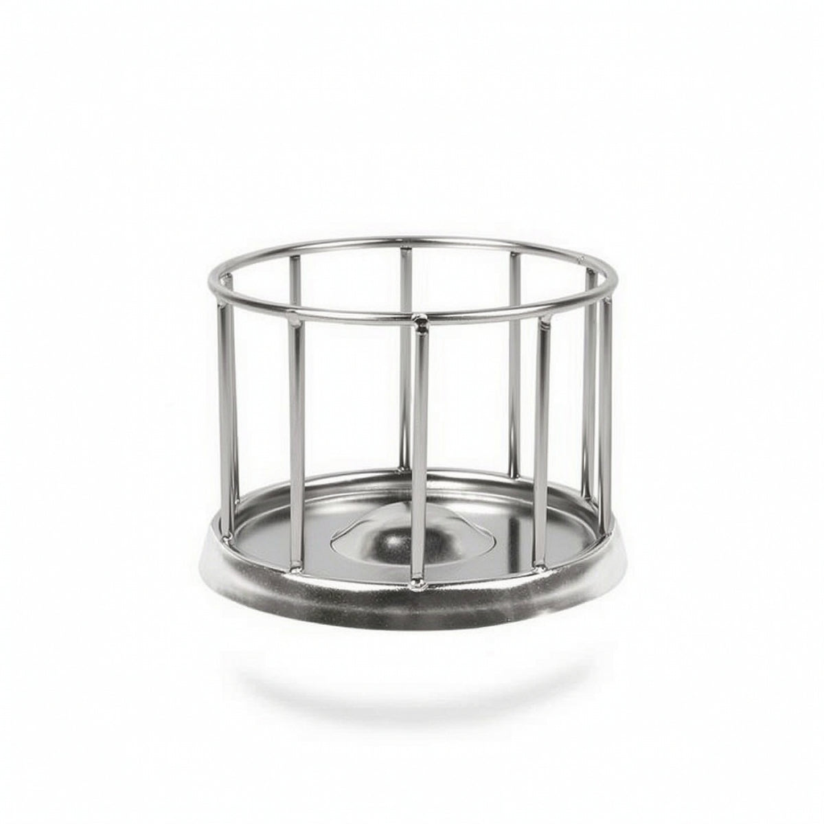 Turtle Feeding Dish with Guard Easy to Clean Stainless Steel Turtle Bowl