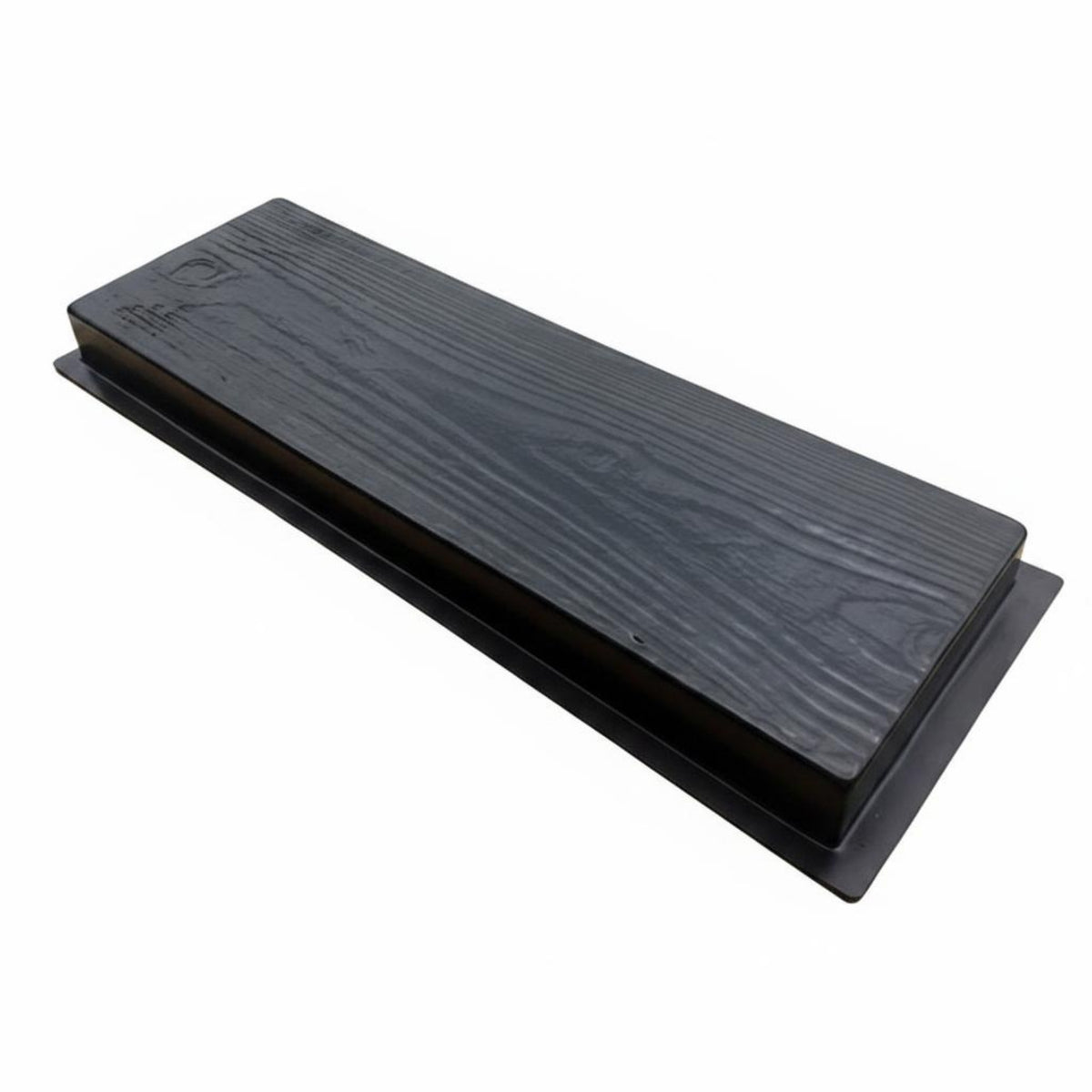 Stepping Stone Form ABS Plastic Wood Grain Form Textured for Patio