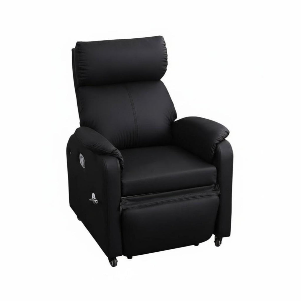 Upholstered Club Chair Adaptable Seating Furniture Ergonomic Design Plush Cushioning for Salon Clients, Students