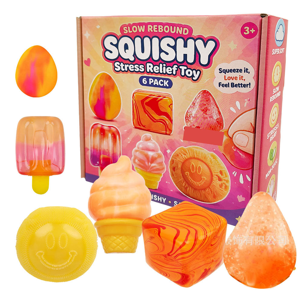Slow-Rebound Squeeze Toy Blind Box Set