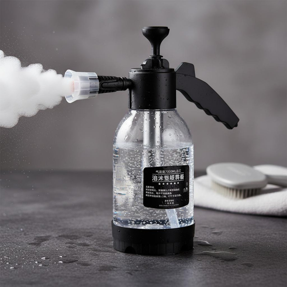 Easy to Use Dog Bath Foam Bottle Large Capacity Pet Shampoo Foamer Shampoo Foamer