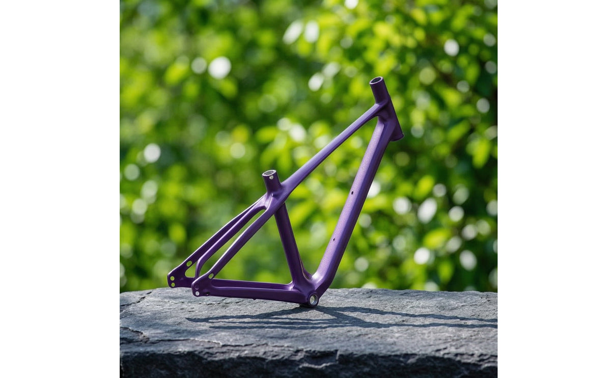 Trail-Ready Lightweight Metal Alloy Cycle Frame Stiff Hardtail Mountain Bike Frame XC Threaded for Riders, Custom Builds