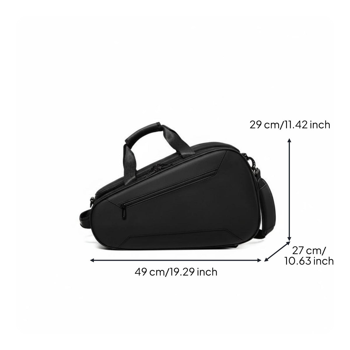 Paddle Racket Bag Shoe Compartment Pickleball Bag Lightweight Badminton Racket Backpack for Tennis Court