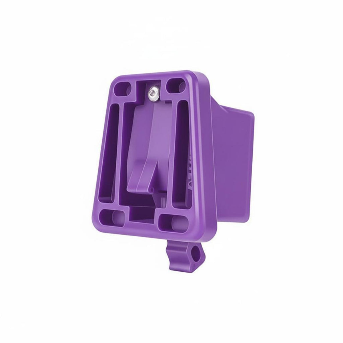 Front Adapter Bracket Molded Bike Bag Mount Buckle with Mounting Hardware Compact Adapter Mount for Commuters